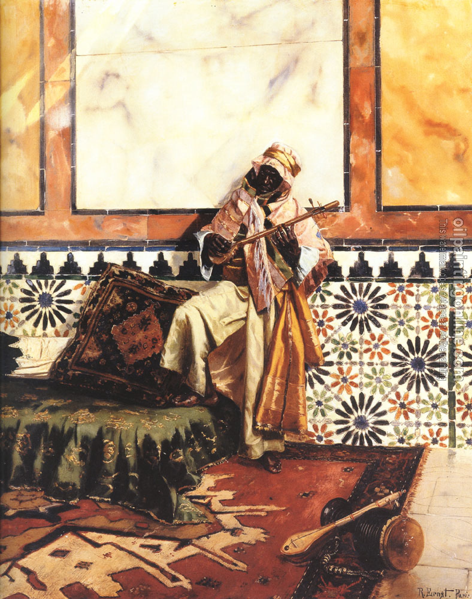 Ernst, Rudolf - Gnaoua in a North African Interior